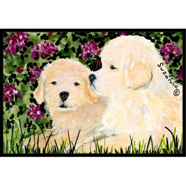 Carolines Treasures Golden Retriever Indoor Outdoor Mat - 18 x 27 in. SS8826MAT - main